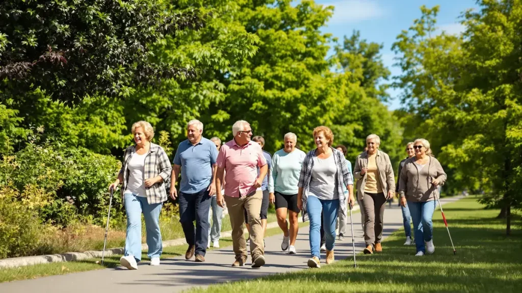 Tento 35minutový chůzový program: nezbytný spojenec pro osoby nad 40 let