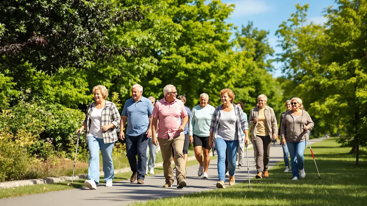 Tento 35minutový chůzový program: nezbytný spojenec pro osoby nad 40 let