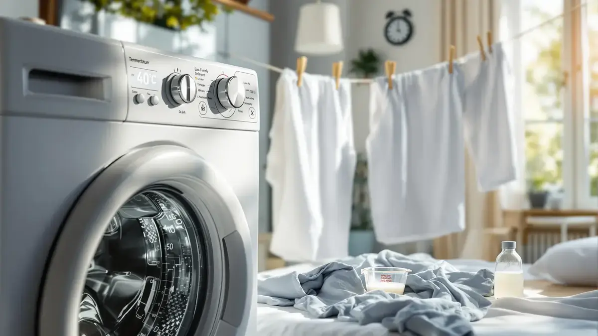 Objevte ideální teplotu pro optimální praní ložního prádla a ochranu proti bakteriím