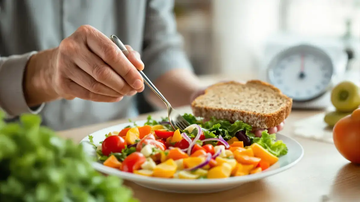 Přijetí lehčí stravy může proměnit vaši cestu za hubnutím po padesátce