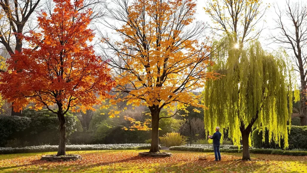Dokonalý čas na zkrácení těchto tří stromů a zajištění jejich zdraví před blížící se zimou