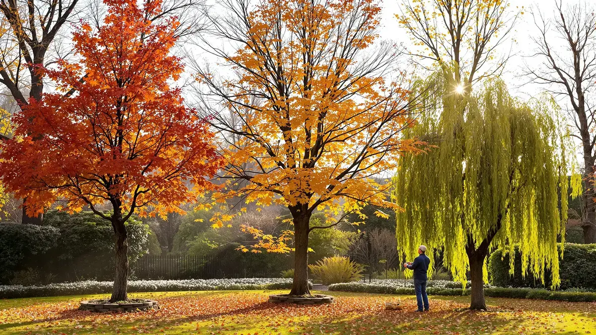 Dokonalý čas na zkrácení těchto tří stromů a zajištění jejich zdraví před blížící se zimou