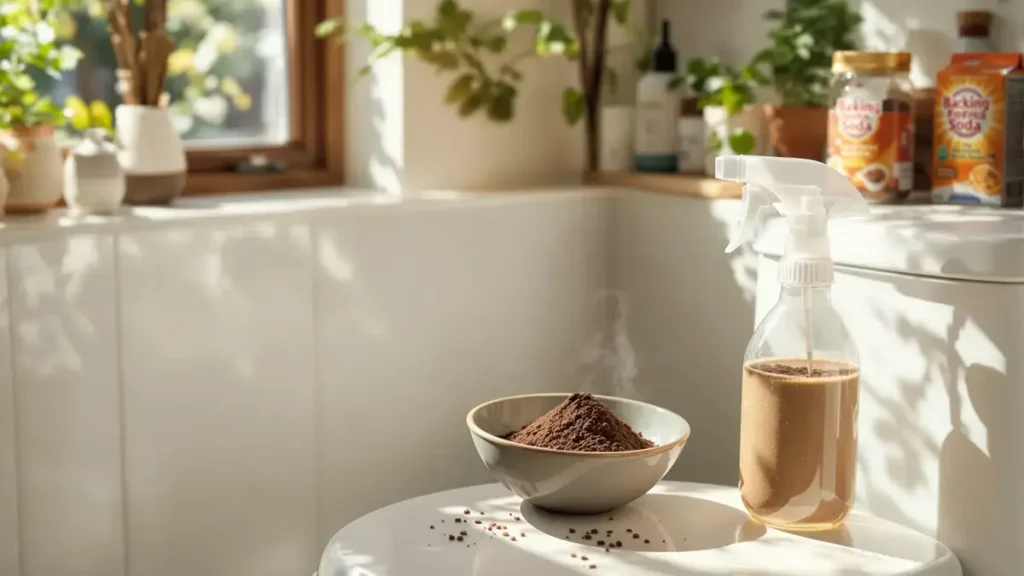 Změňte údržbu toalety s kávovou sedlinou: průvodce před létem